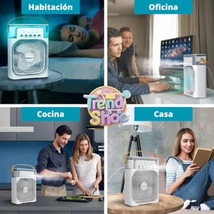 VENTILADOR CON AIRE ACONDICIONADO AROMATIZADOR